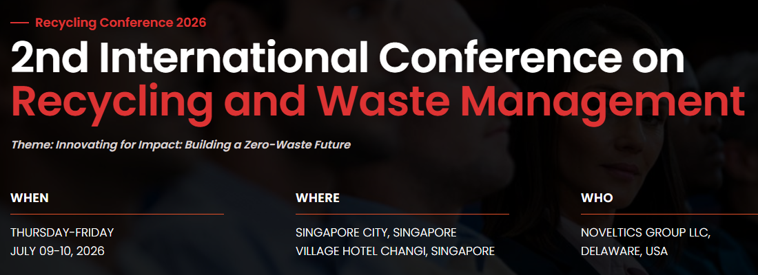 2nd International Conference on Recycling and Waste Management