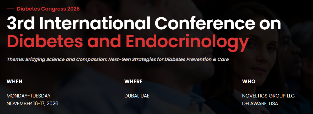 3rd International Conference on Diabetes and Endocrinology