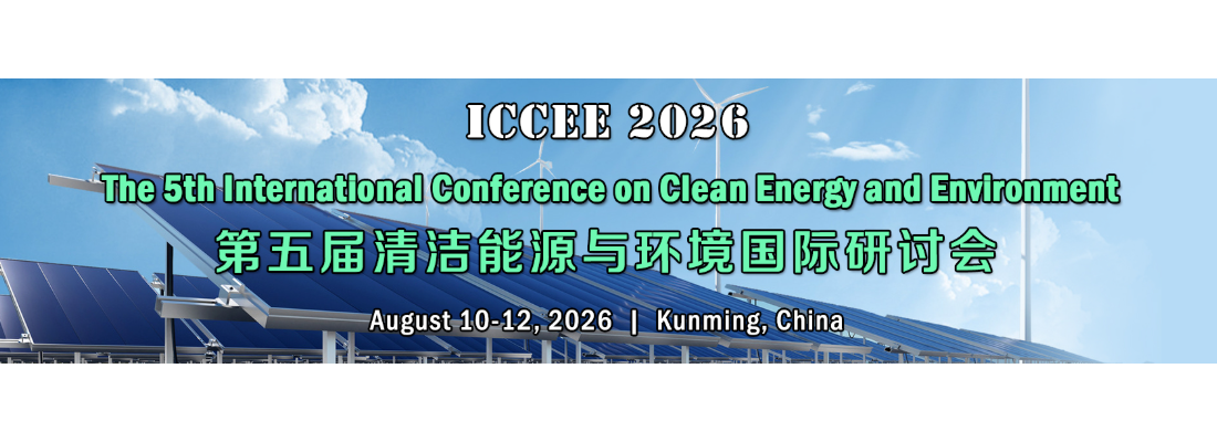 The 5th Int'l Conference on Clean Energy and Environment