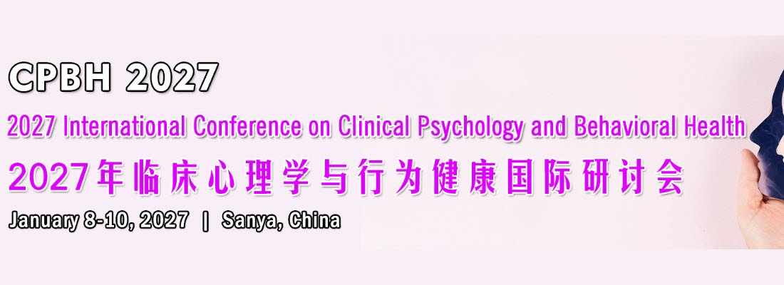 Int'l Conference on Clinical Psychology and Behavioral Health