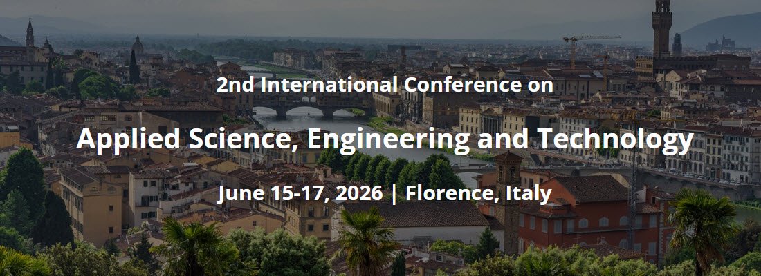 2nd International conference on Applied Science, Engineering and Technology