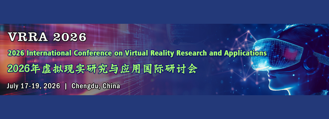 2026 Int'l Conference on Virtual Reality Research and Applications