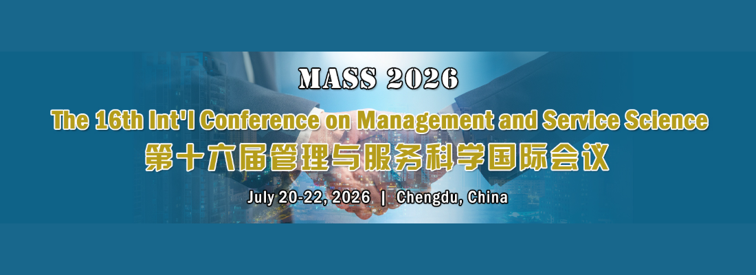 The 16th Int'l Conference on Management and Service Science