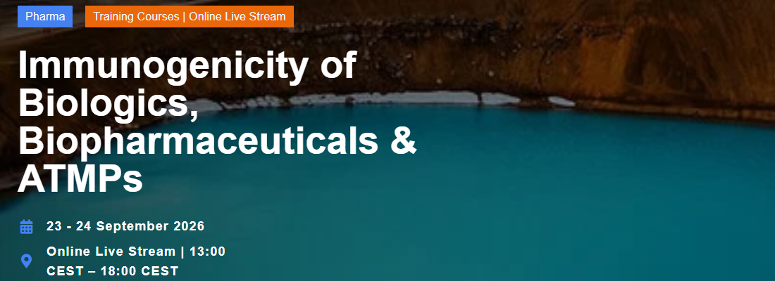 Immunogenicity of Biologics, Biopharmaceuticals & ATMPs