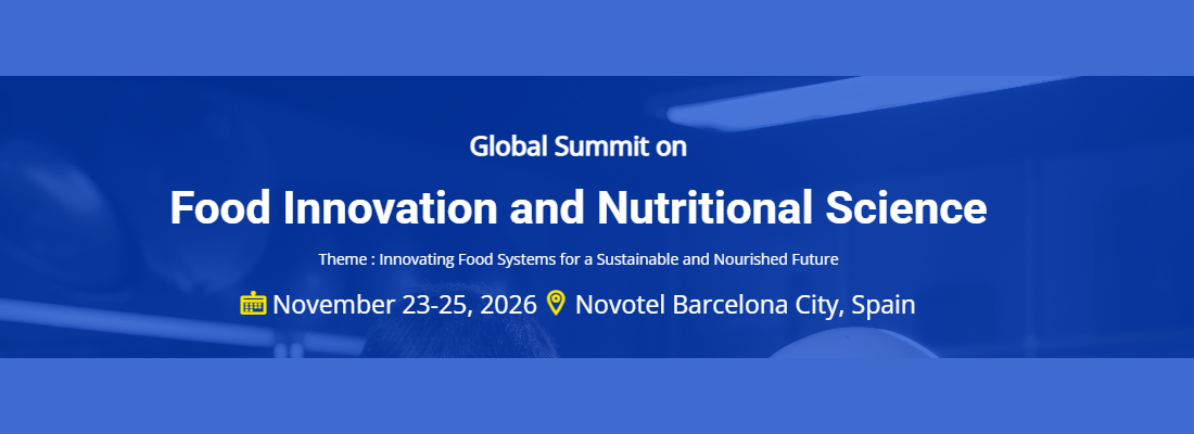 Global Summit on Food Innovation and Nutritional Science